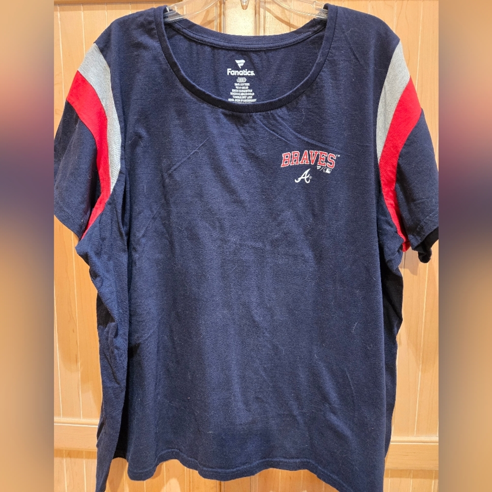 Fanatics Braves A Jersey 4X EUC